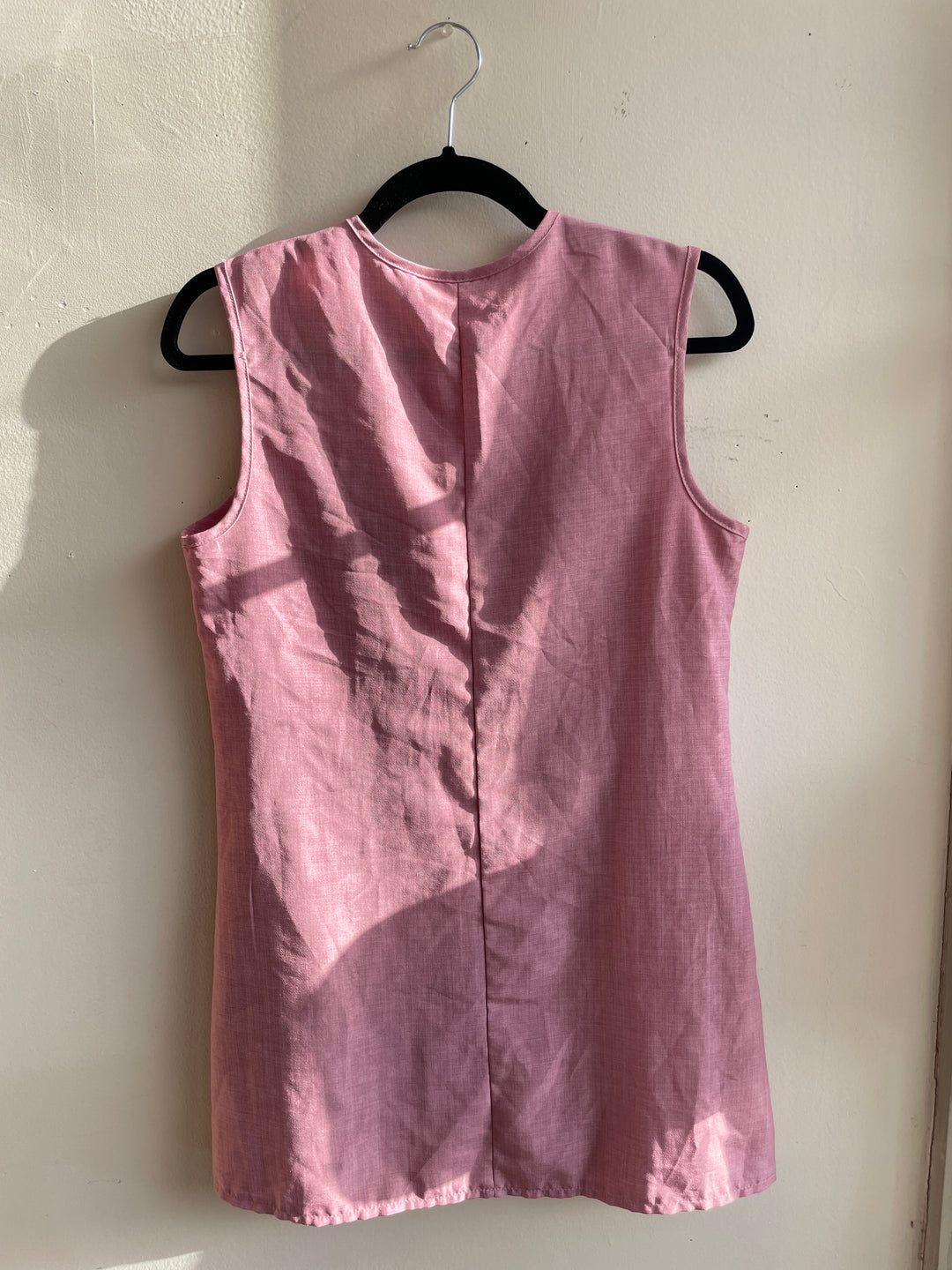 Blush Tailored Button Vest Top