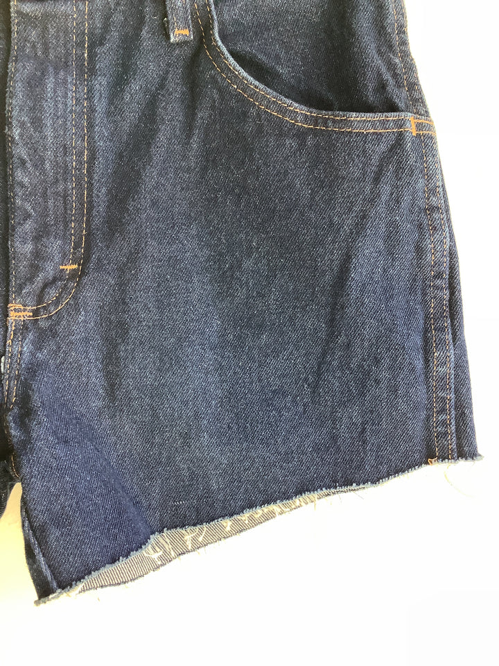 Rustler Classic Dark Wash Cutoff Shorts