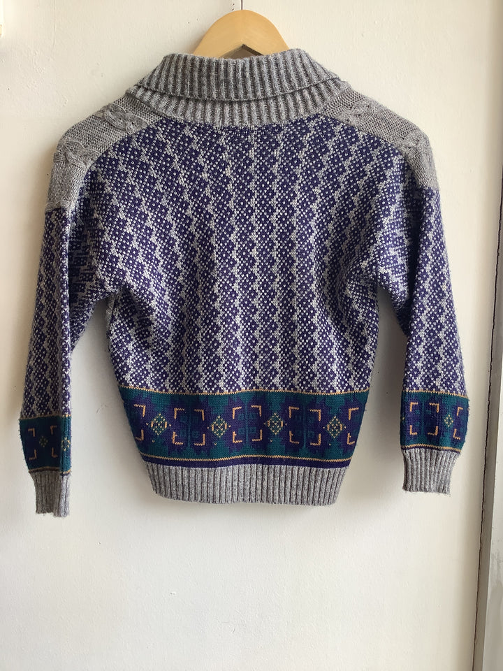 Vintage Pickled Kids Grandpa Cardigan
