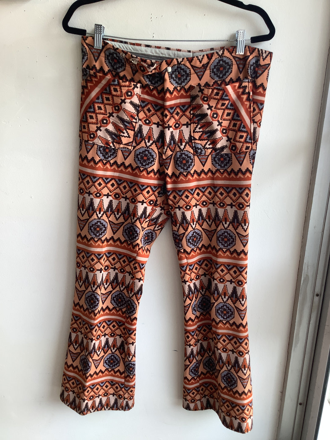 Vintage 70s Southwestern Print Pants