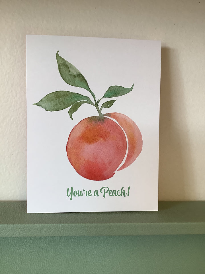 Chelsey Freyta You’re a Peach Card