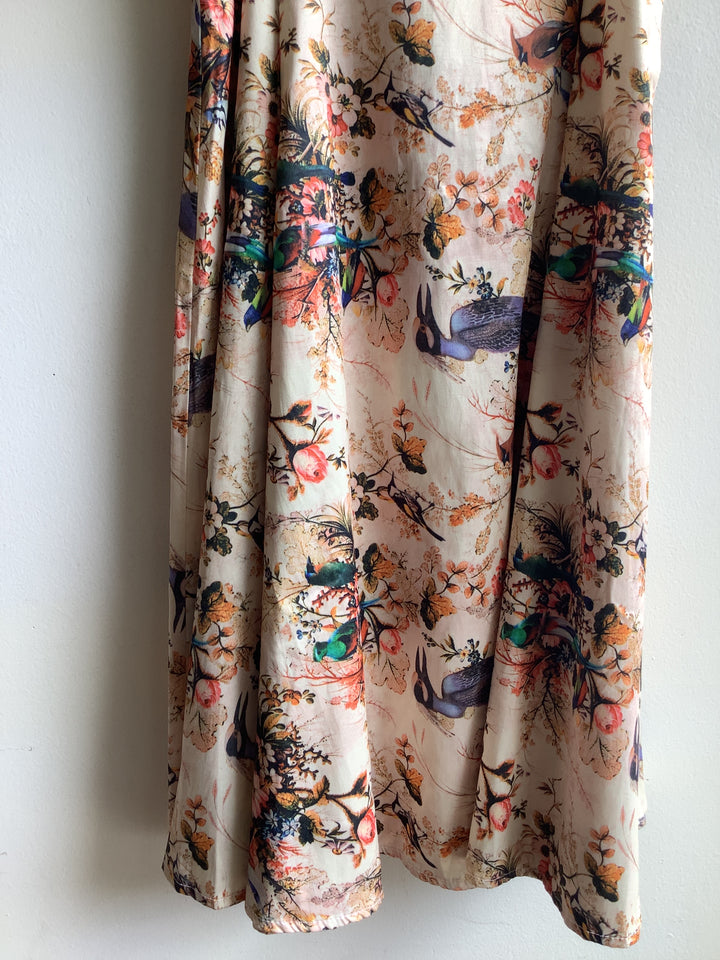 Twilight Aviary Slip Dress