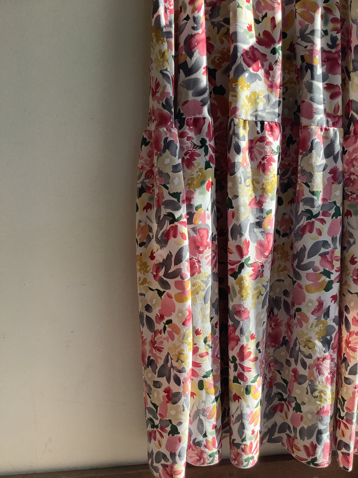 Vintage Soft Floral Prairie Dress