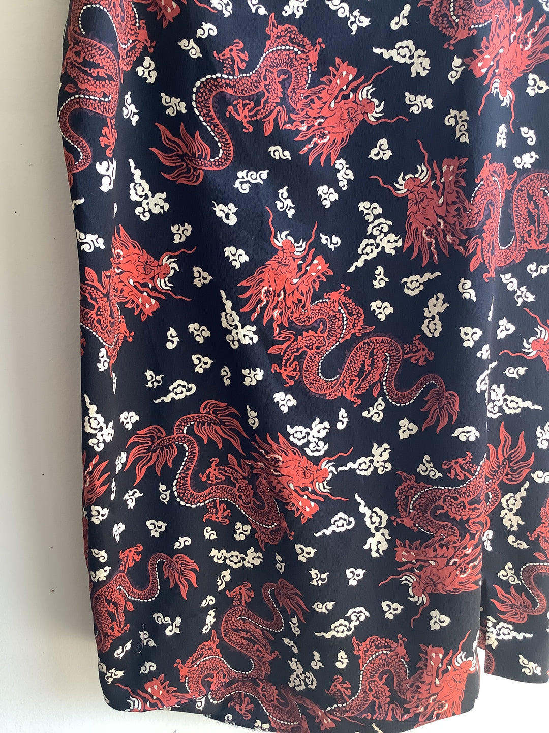 Zara Dragon Mini Slip Dress
