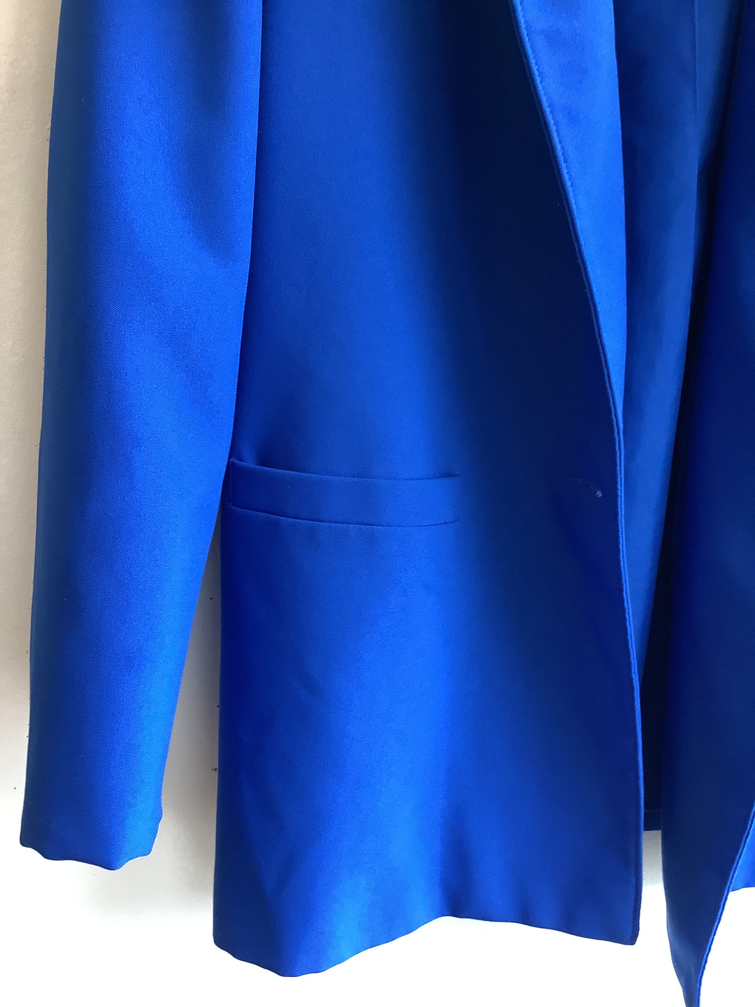 Vintage Tan Jay Cobalt Blue Blazer