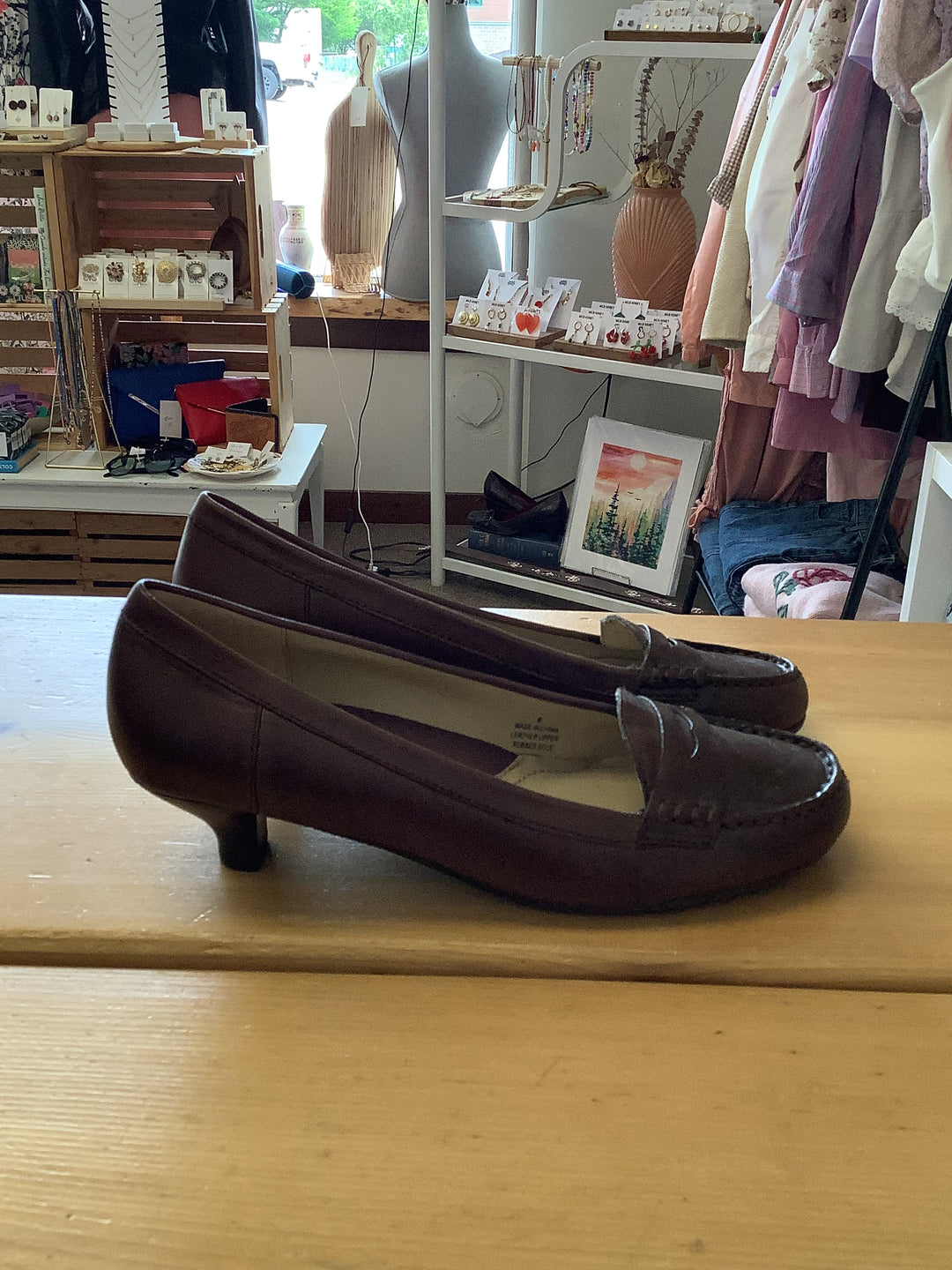 Eddie Bauer Brown Heels