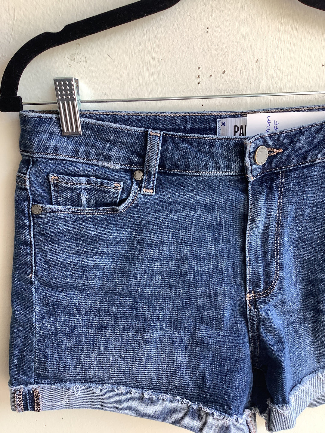Paige Premium Denim Cutoff Shorts