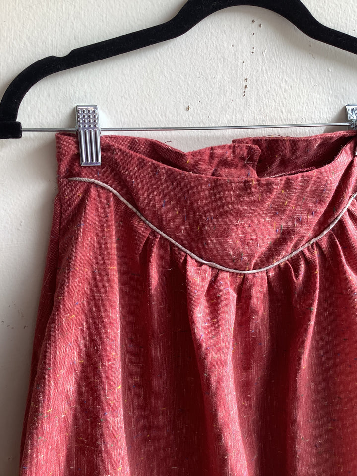Vintage Cranberry Prairie Skirt