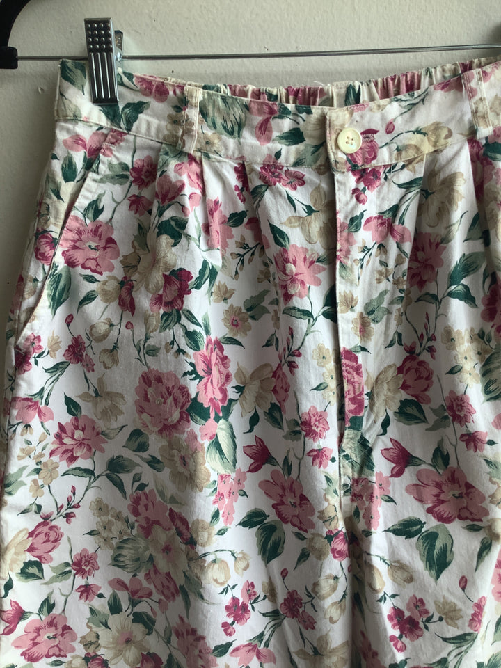 Vintage Willow Ridge Floral Shorts