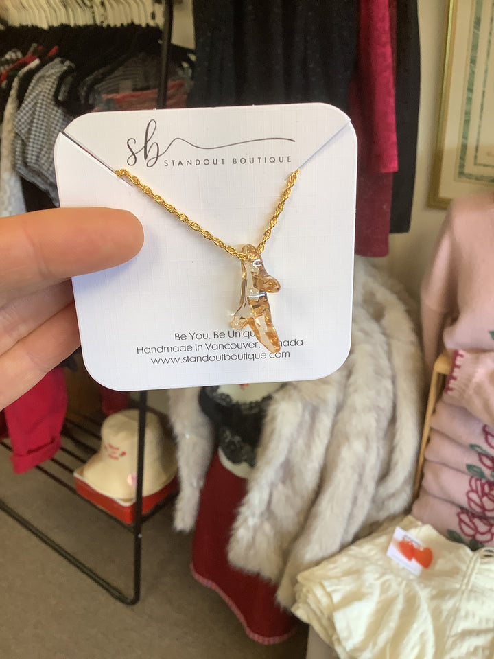 Standout Boutique Swarovski Crystal pendant Necklace- Vancouver, BC