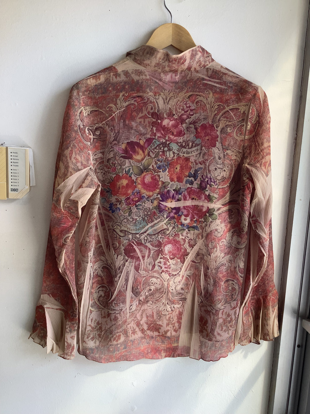 Romantic Sheer Button-Up
