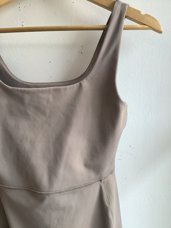 Oak+Fork Taupe Utility Jumpsuit
