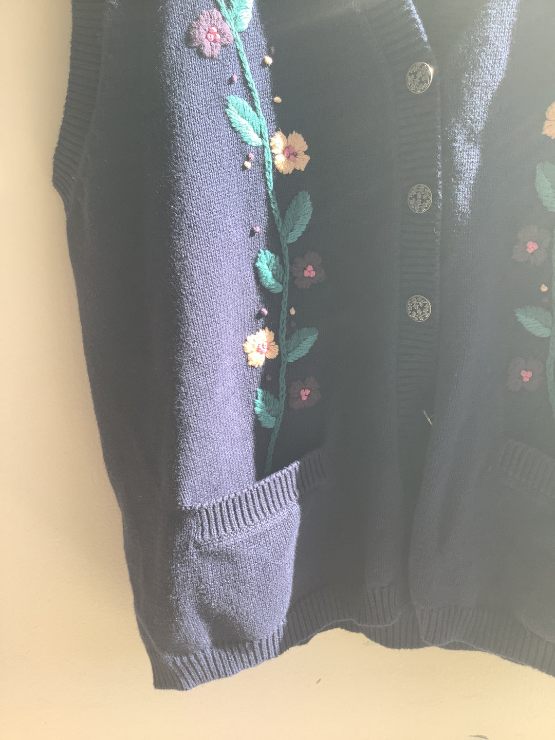 Vintage 90s Sears Traditional Country Collection Knit Vest