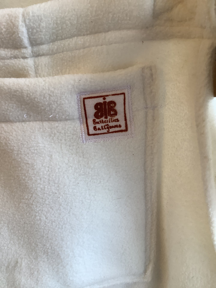 Butterflies in Ballgowns Snowfall Fleece Overalls