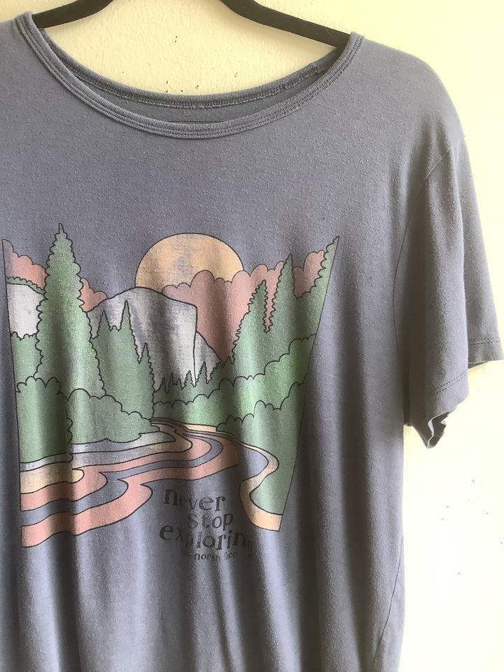 Never Stop Exploring Graphic Tee