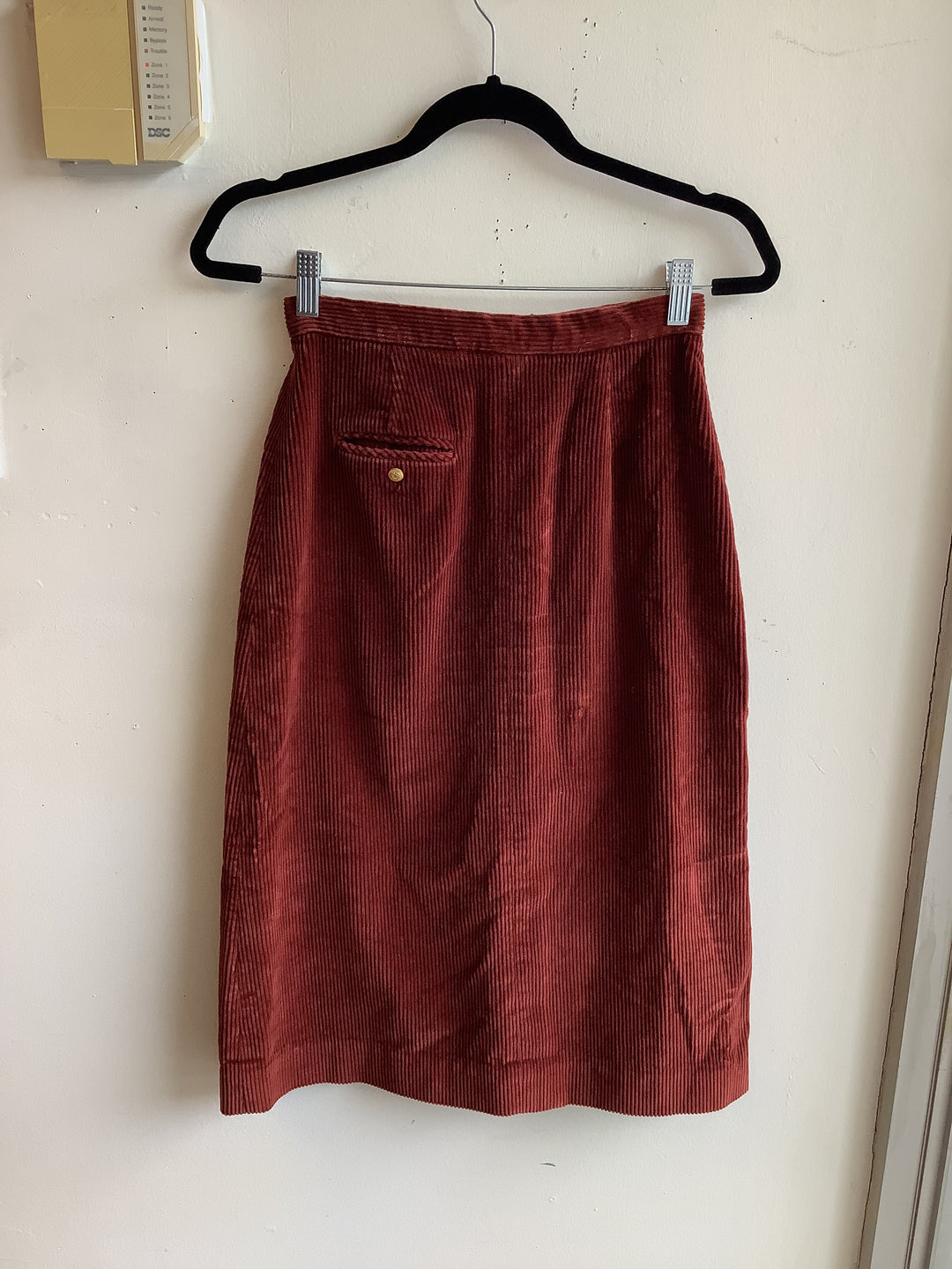 Autumn Orchard Corduroy Midi Skirt