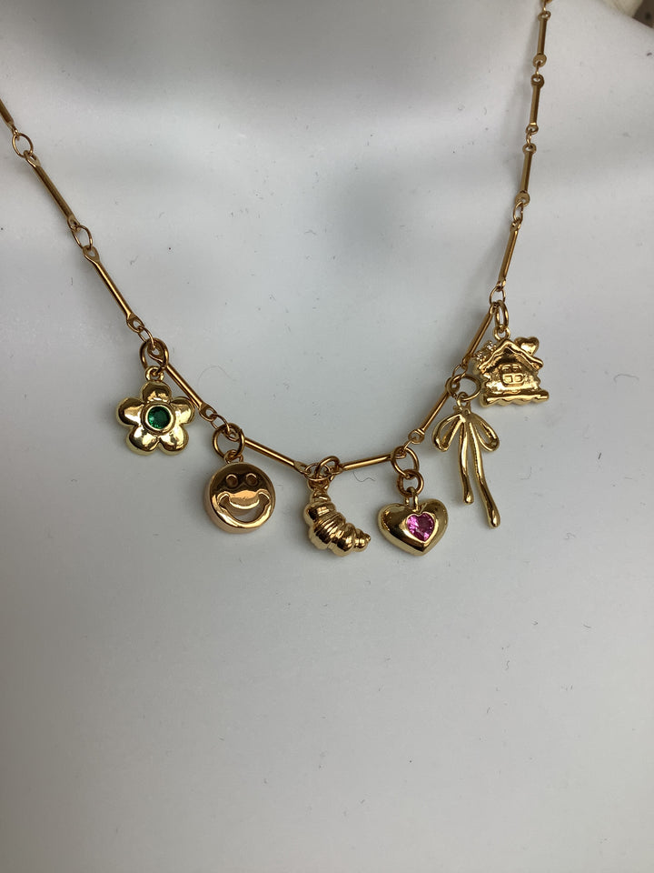 Wild Honey Y2K Treasure Charm Necklace