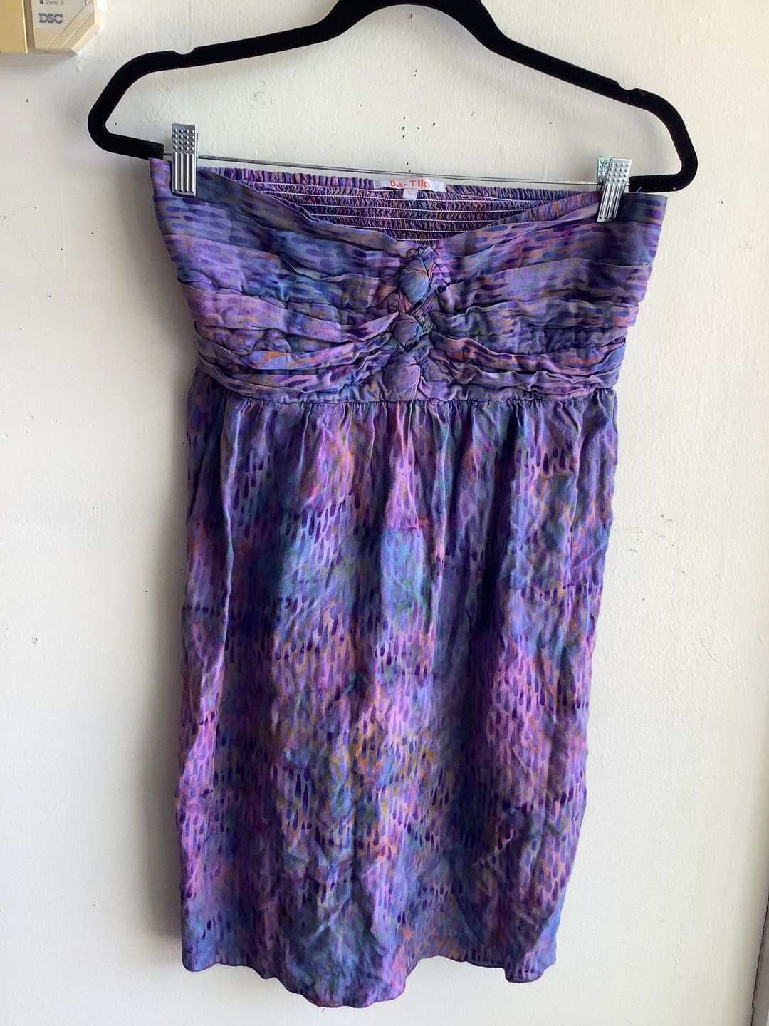 Violet Mirage Strapless Dress