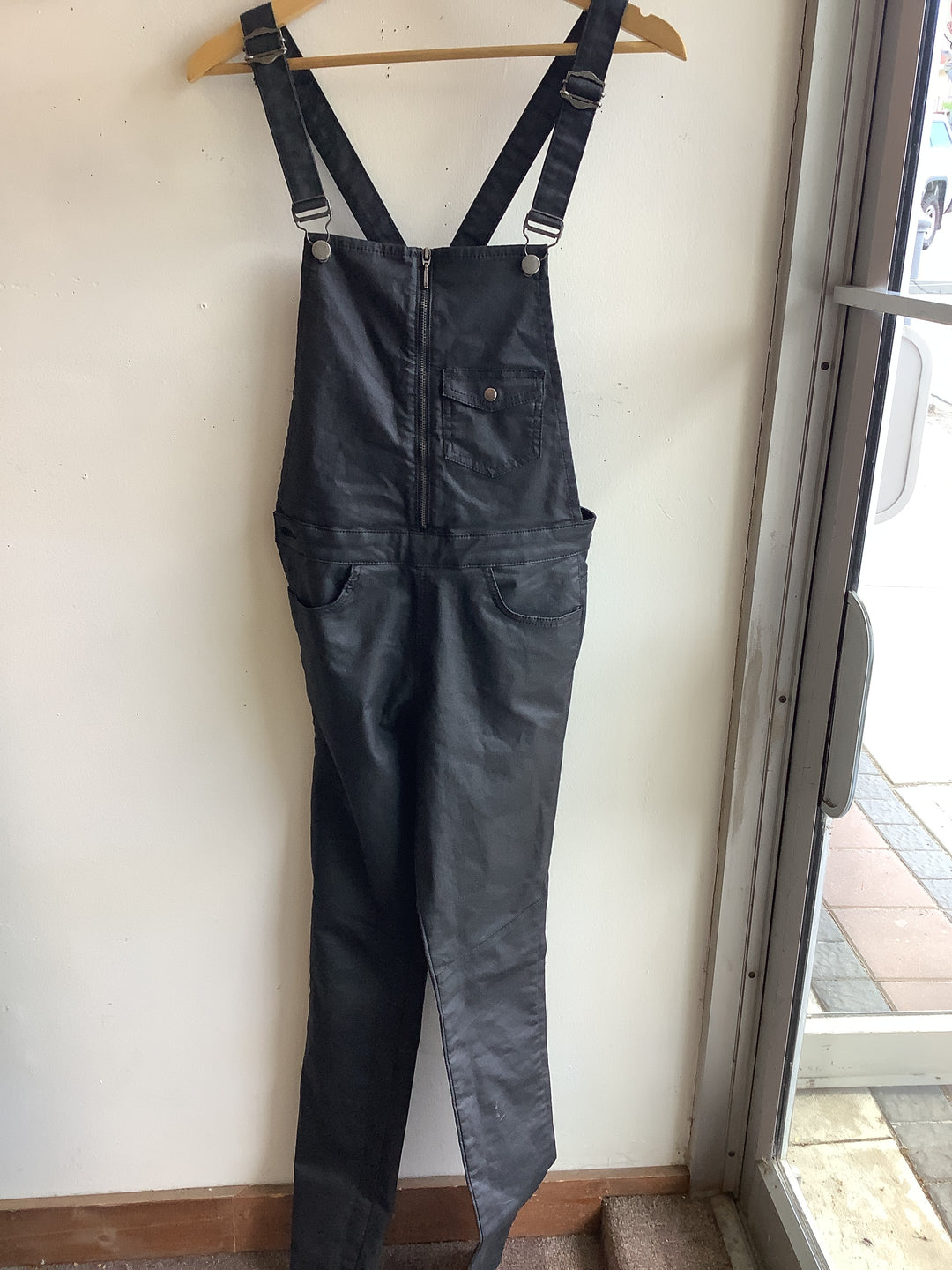 Zara Trafaluc Black Utility Overalls