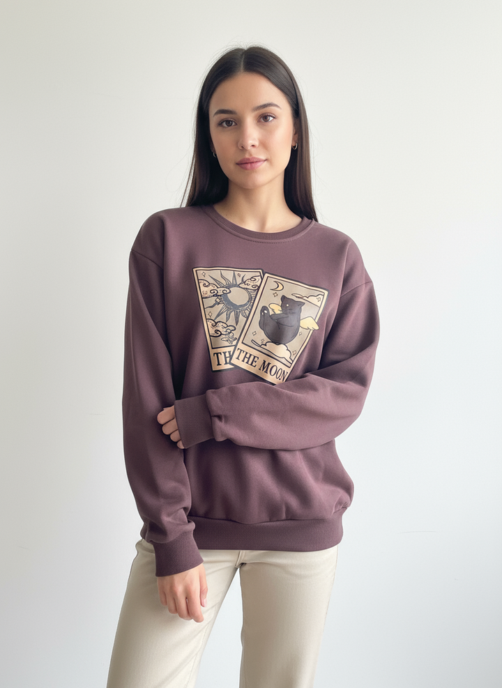 The Moon Crew Neck Sweatshirt