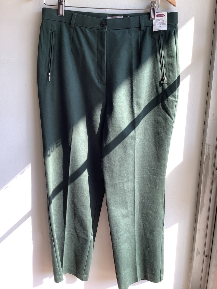 Northern Reflections Essentials Stretch Pants- Olive Green