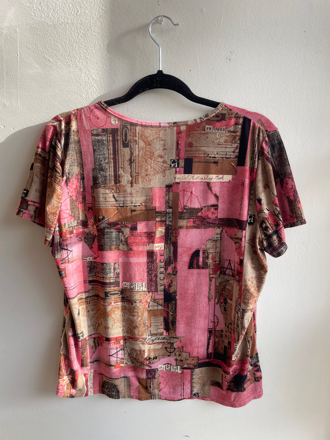 Vintage Abstract Collage Tee
