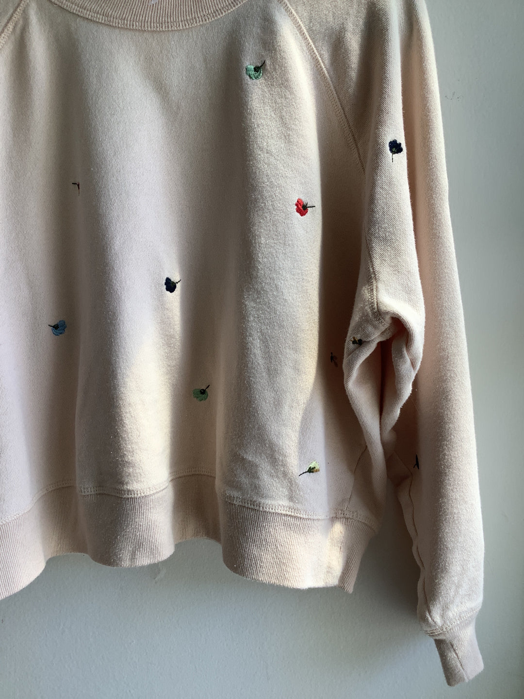 Dex Embroidered Floral Sweatshirt