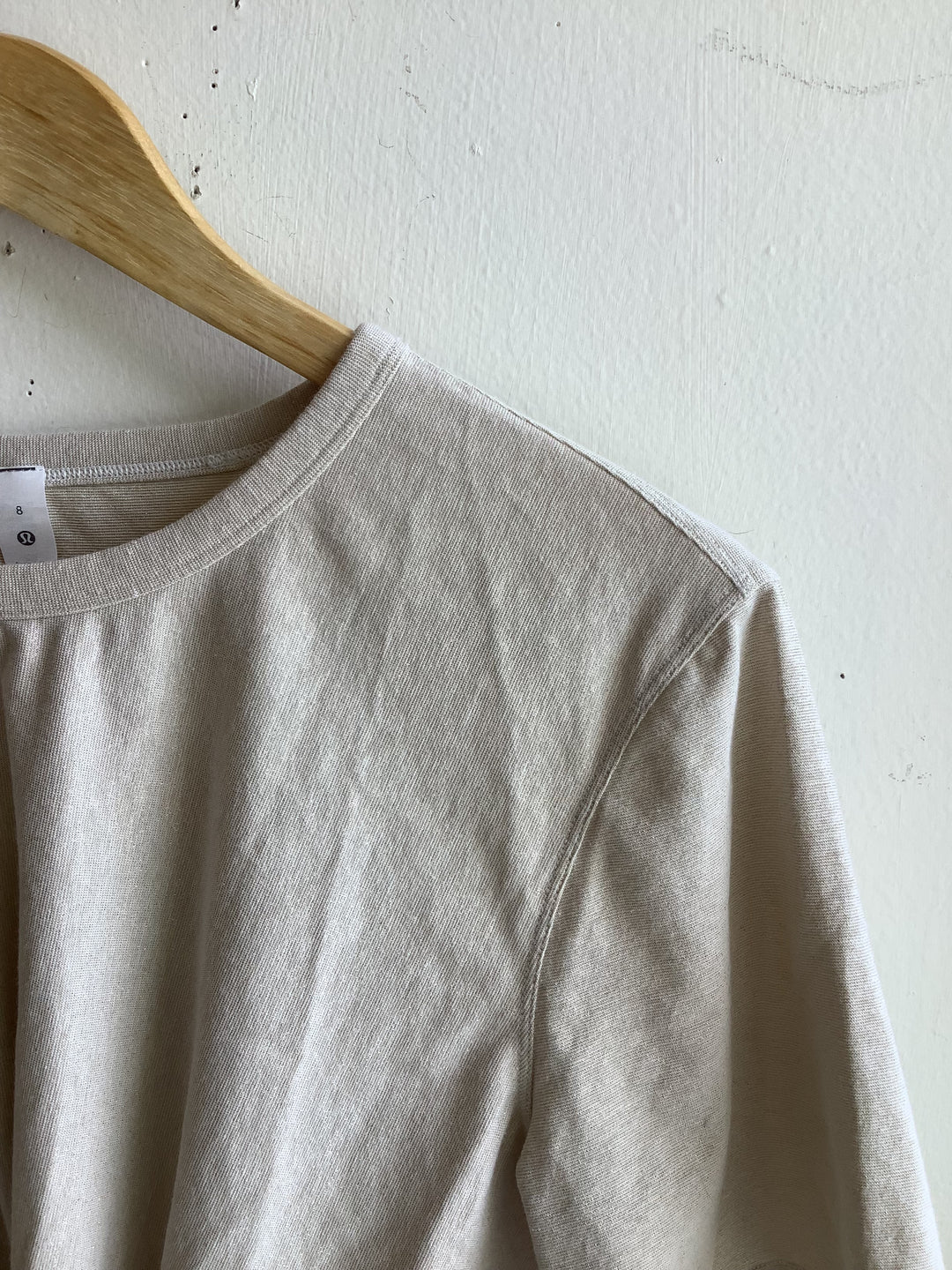 Lululemon Sandstone Twist Tee