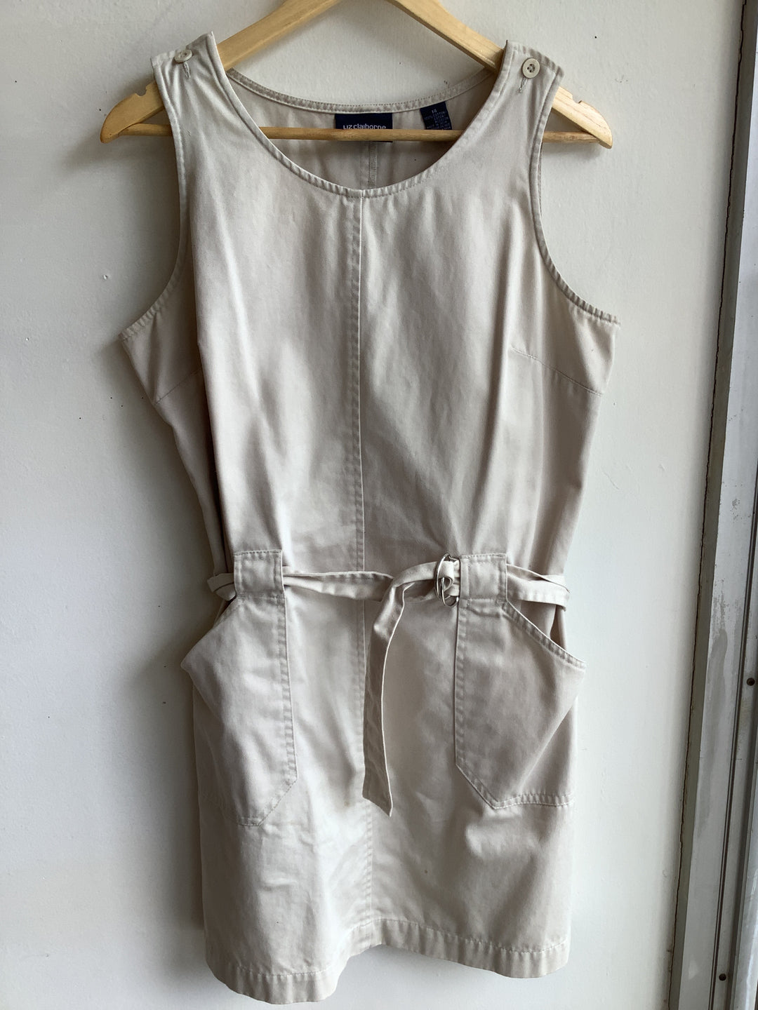 Vintage Liz Claiborne Utility Mini Dress