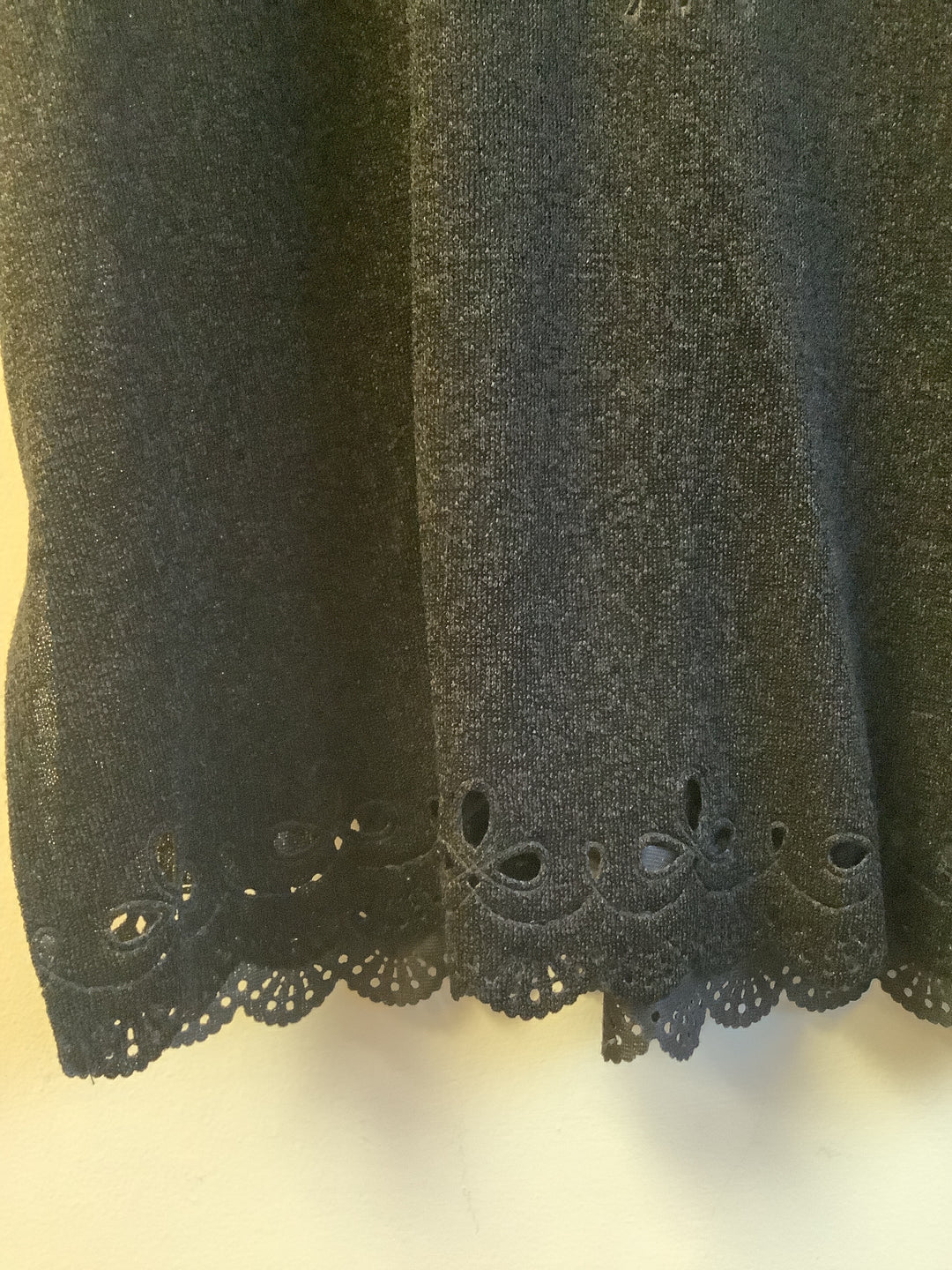 Vintage Midnight Lace Bloom Top