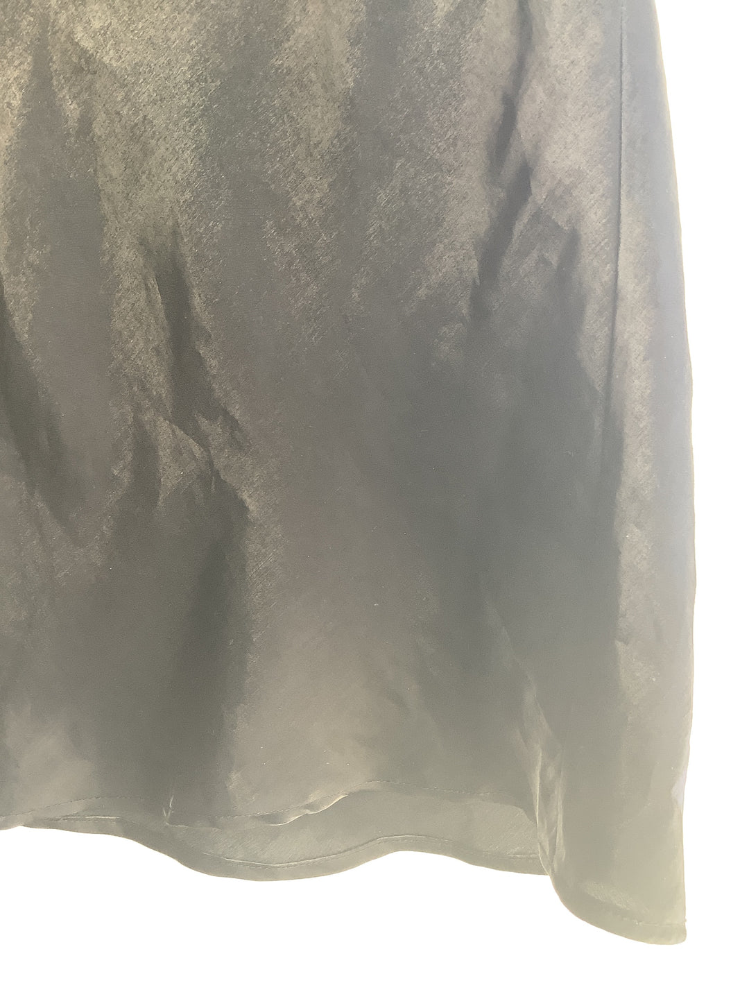 Vintage Black Slip Skirt