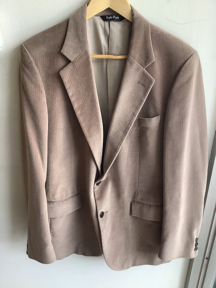 Vintage Hyde Park Taupe Textured Blazer