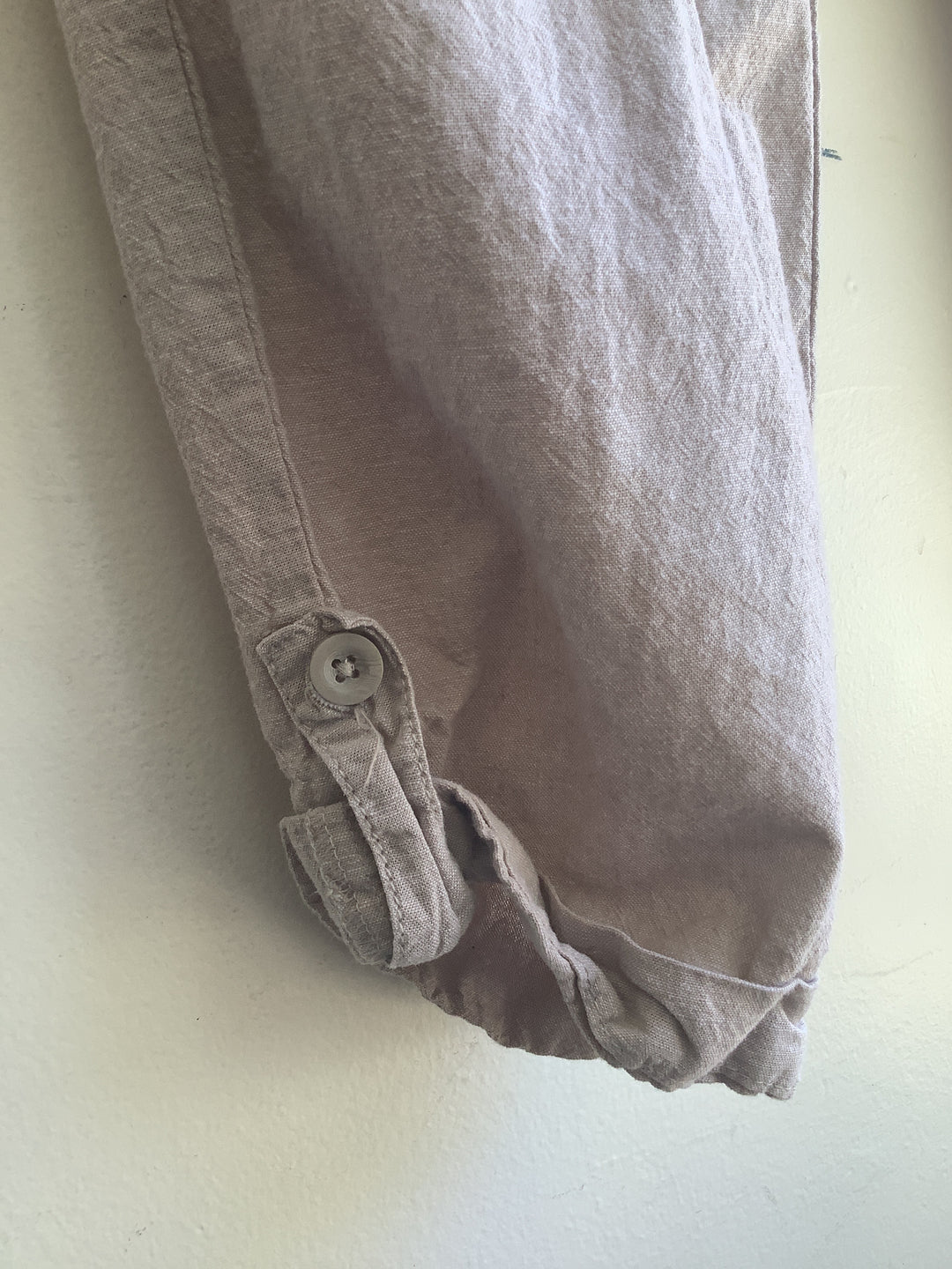 Soft Sand Linen Drawstring Pants