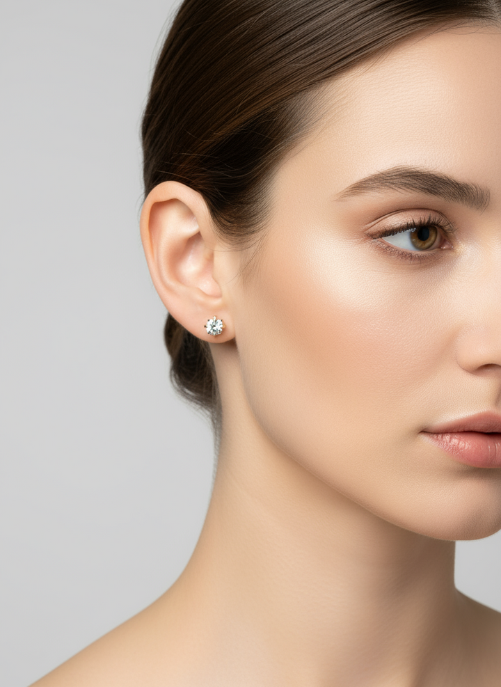 Zirconia Stud Earrings -Standout Boutique ( Vancouver, BC)