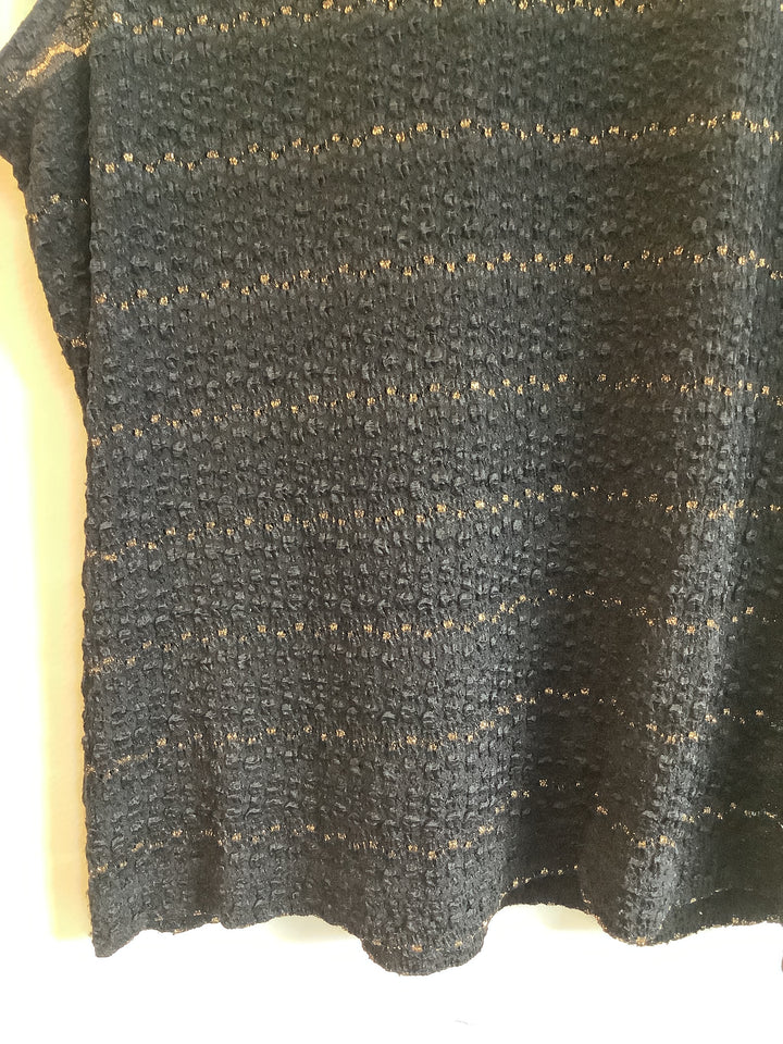 Vintage Starlight Knit Mock-Neck Tank