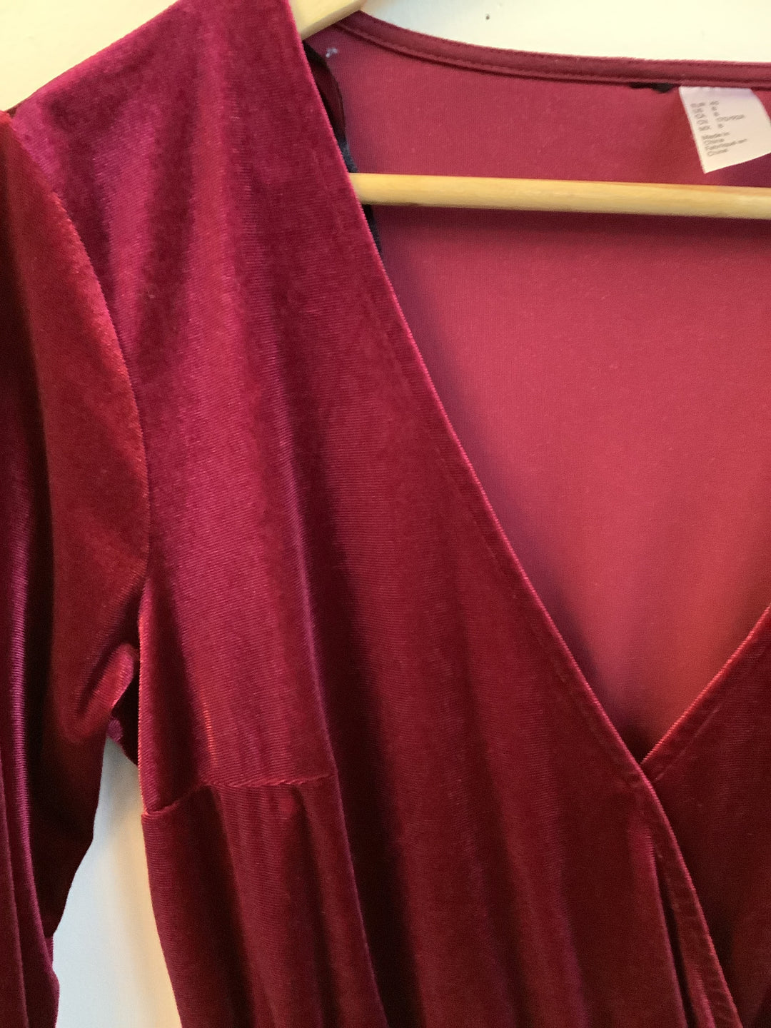 Vintage Red Velvet Holiday Dress