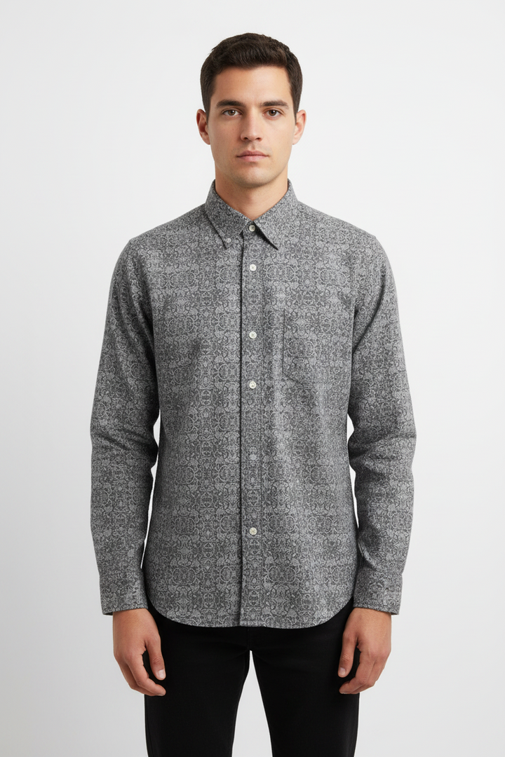 Slate Garden Button-Up Shirt