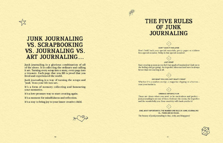 A Year of Junk Journaling