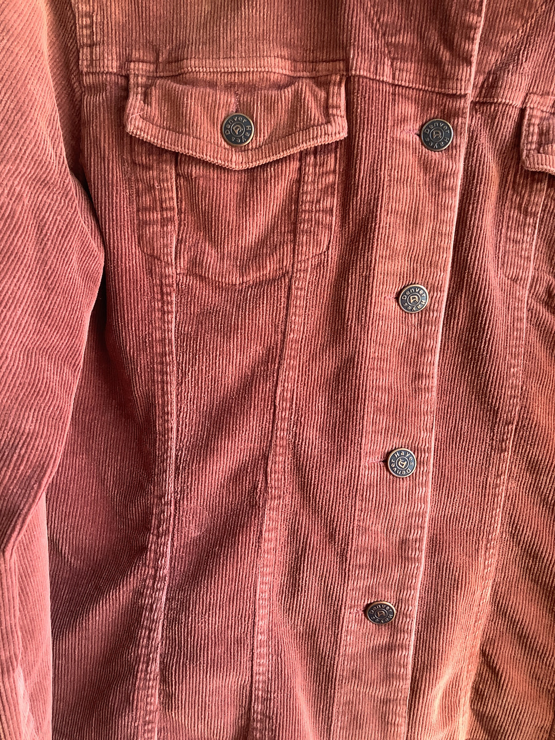 Denver Hayes Rust Corduroy Jacket
