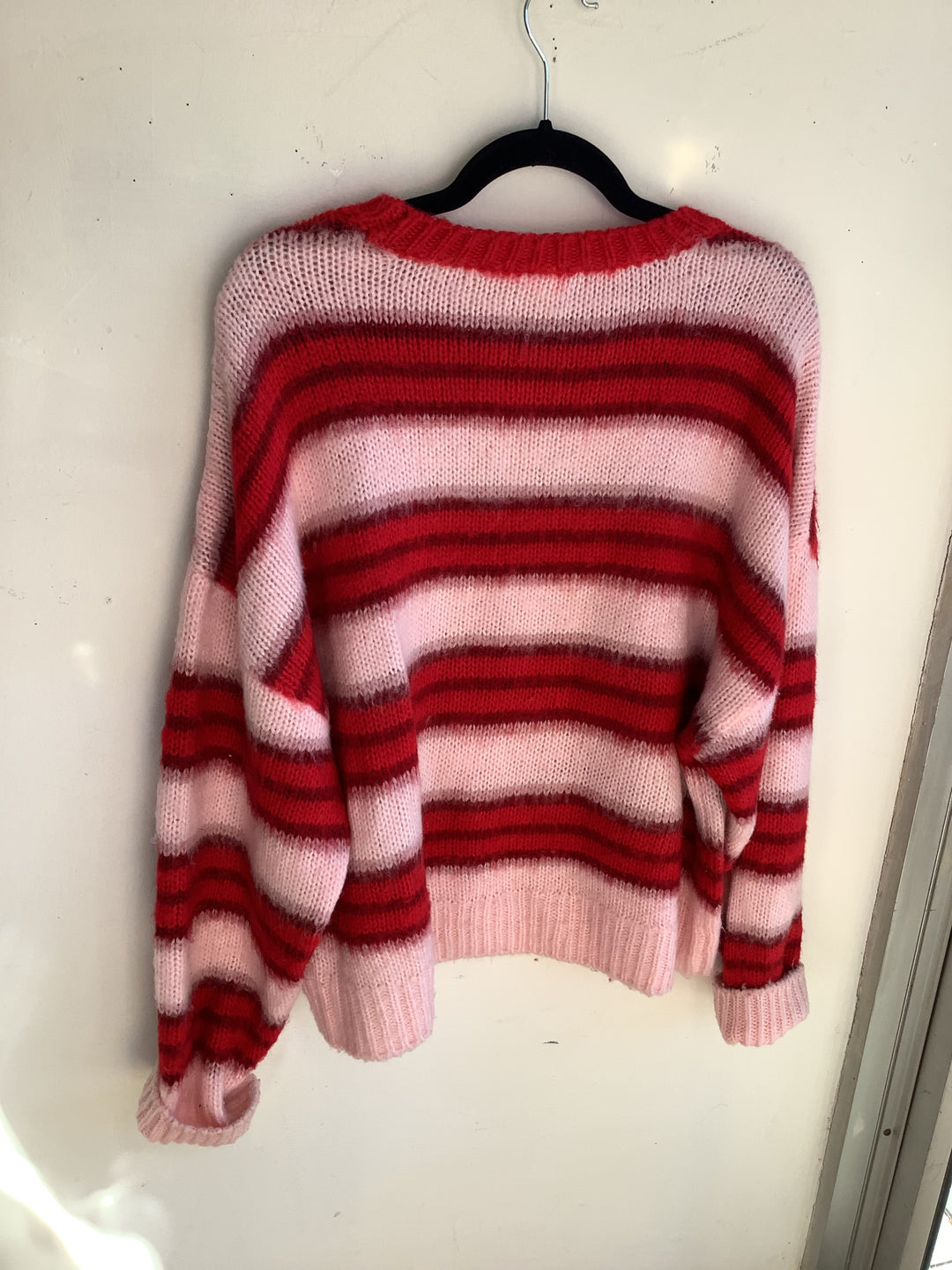 Candy Stripe Knit Sweater