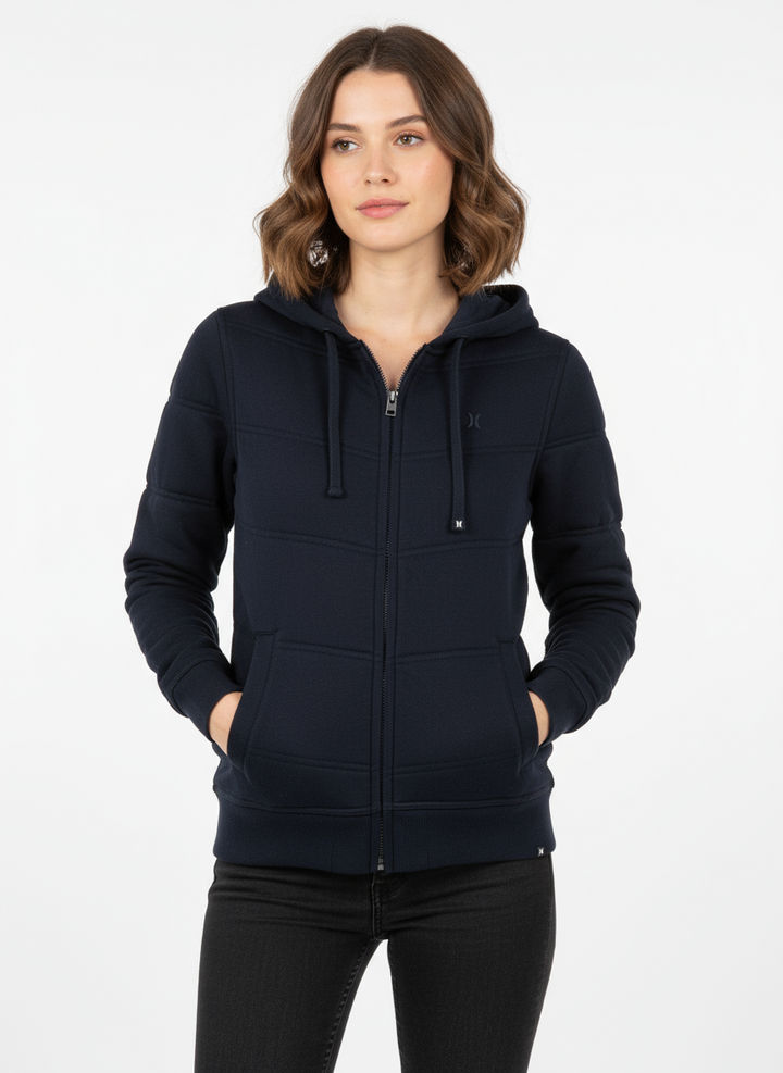 Hurley Black Zip-up Hoodie