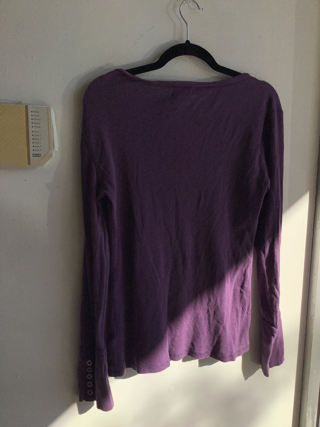 Guess Rhinestone Long Sleeve Top