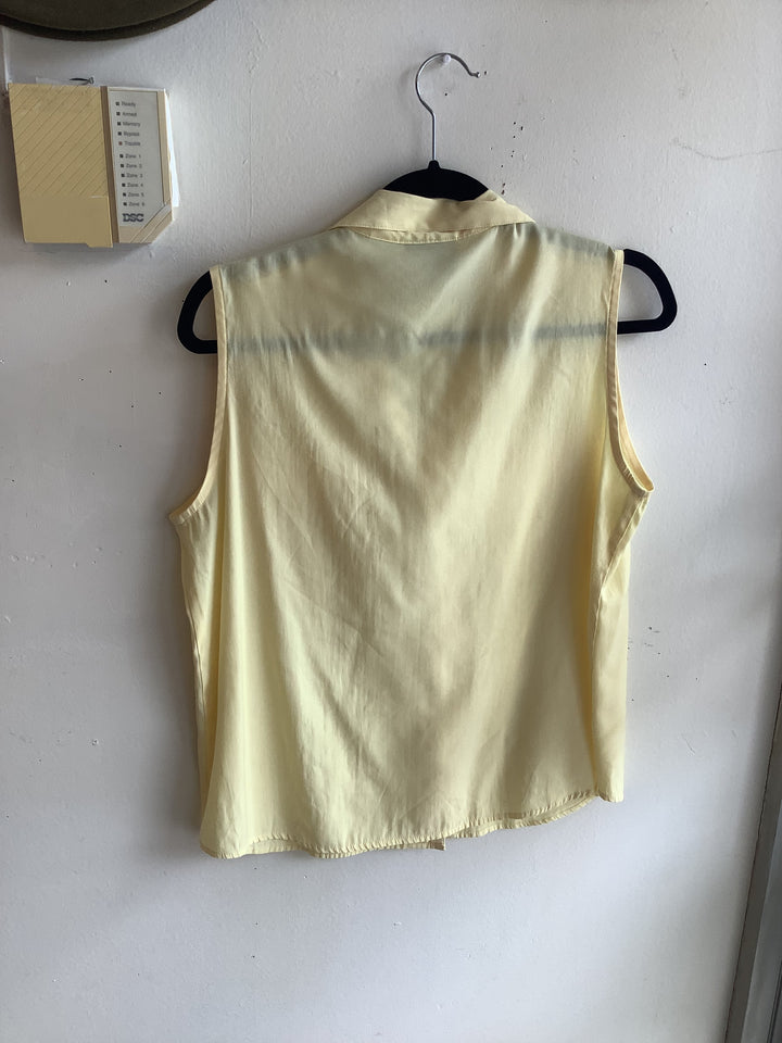 Buttercream Vintage Pocket Blouse