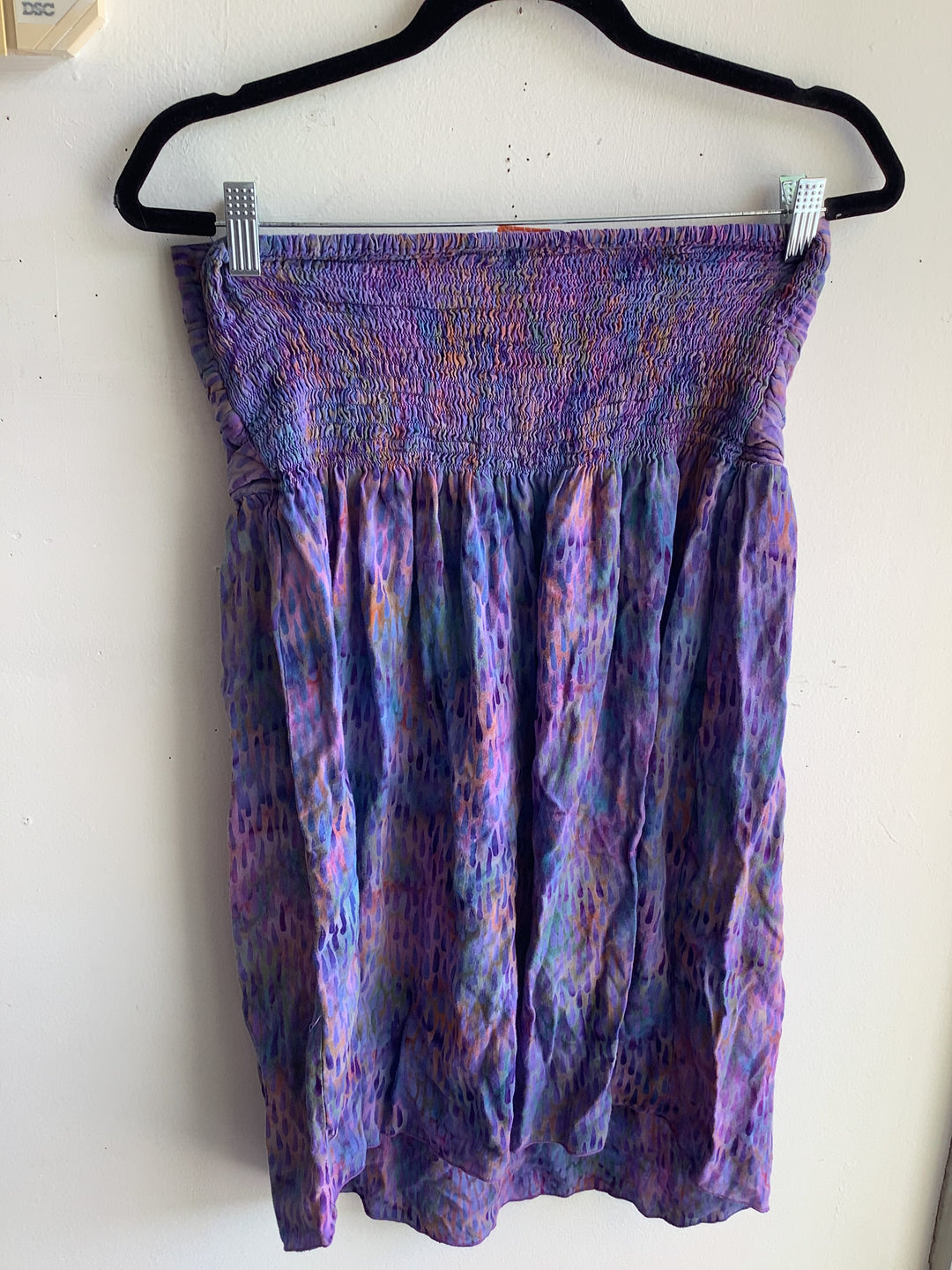 Violet Mirage Strapless Dress