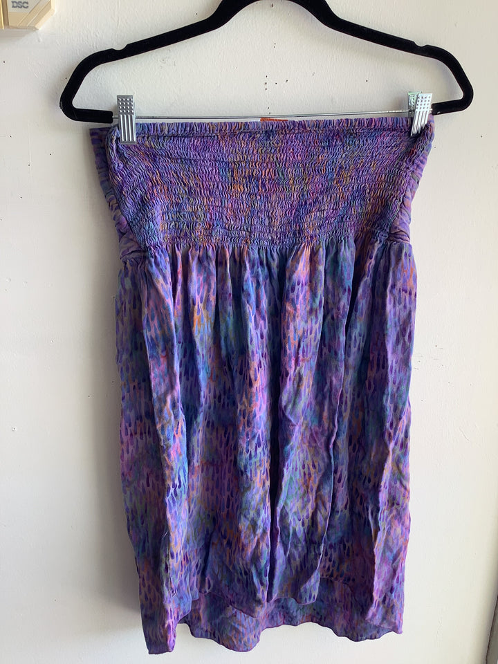 Violet Mirage Strapless Dress
