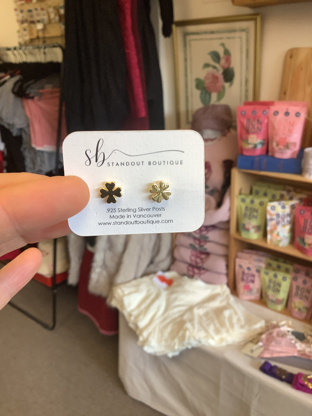 Standout Boutique Clara Stud earrings- Vancouver, BC