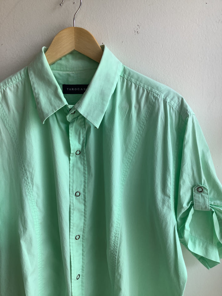 Tarocash Mint Button Up Shirt