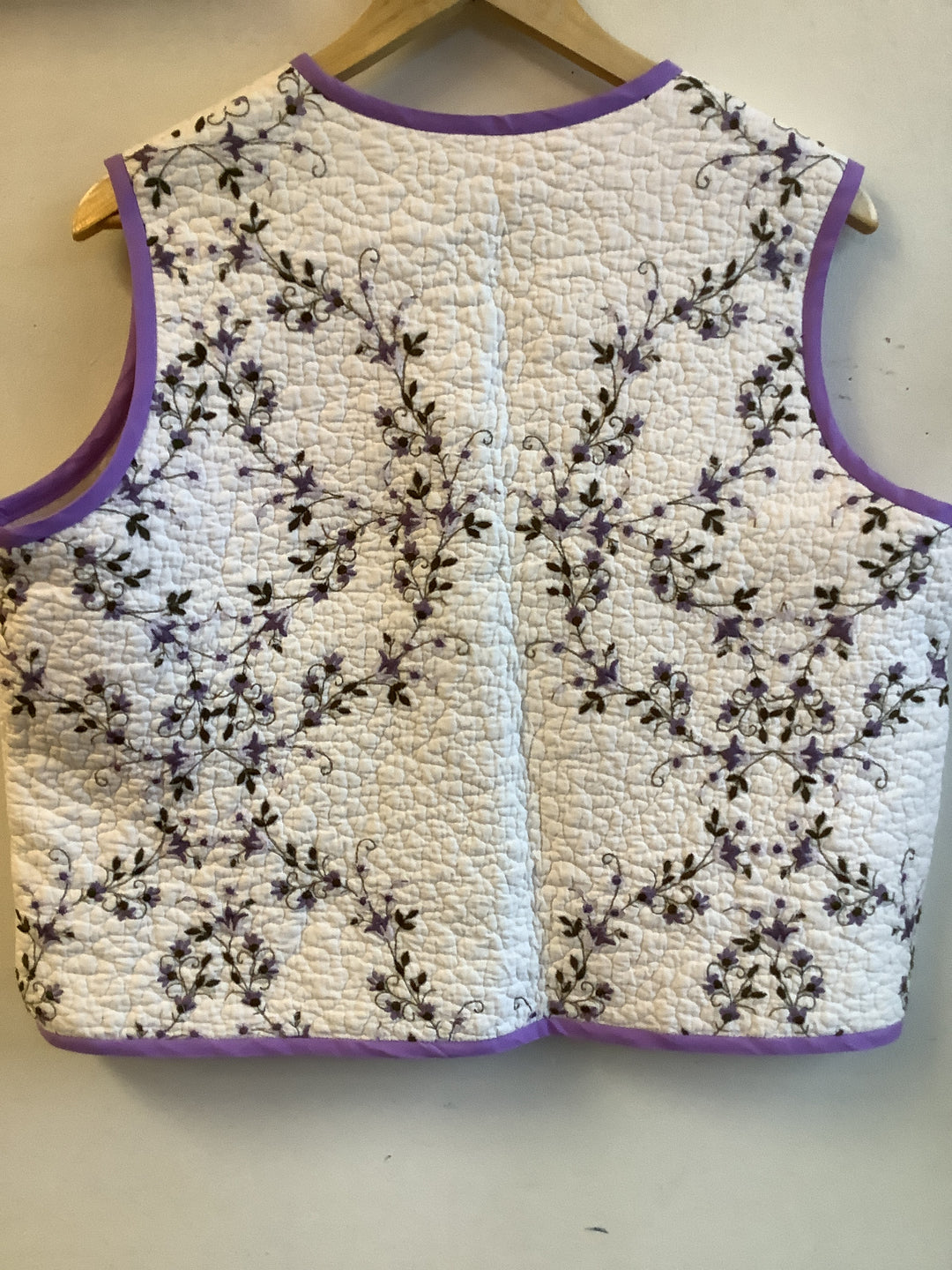 Boneyard Revival Lavender Quilted Vest- Nelson, BC