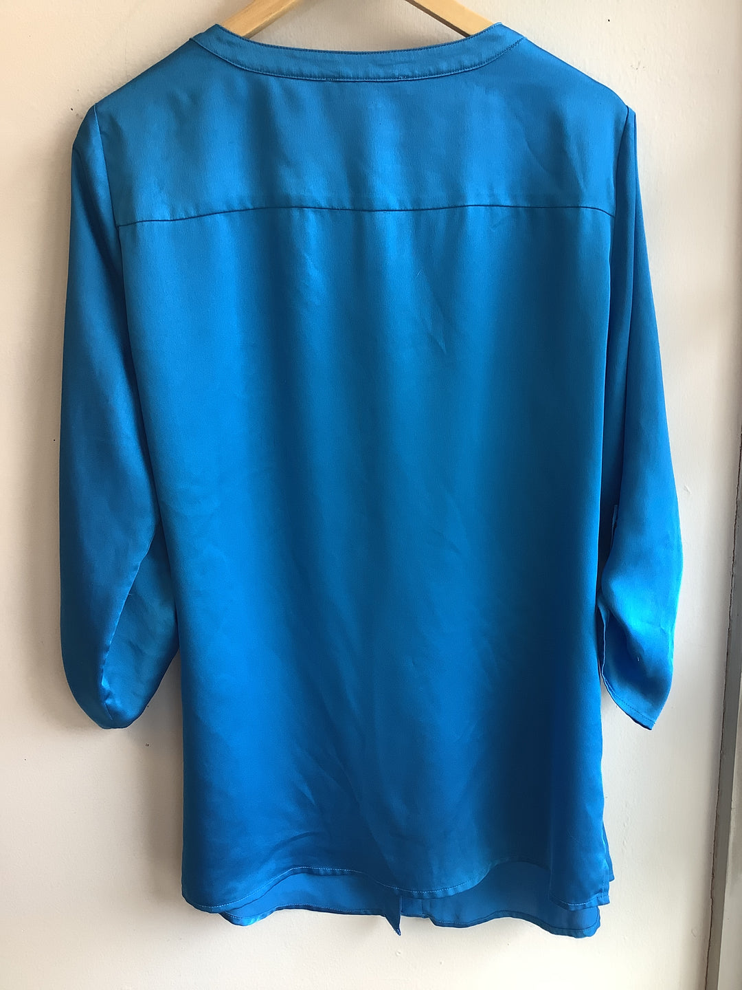 Vintage Jones Studio Electric Blue Blouse