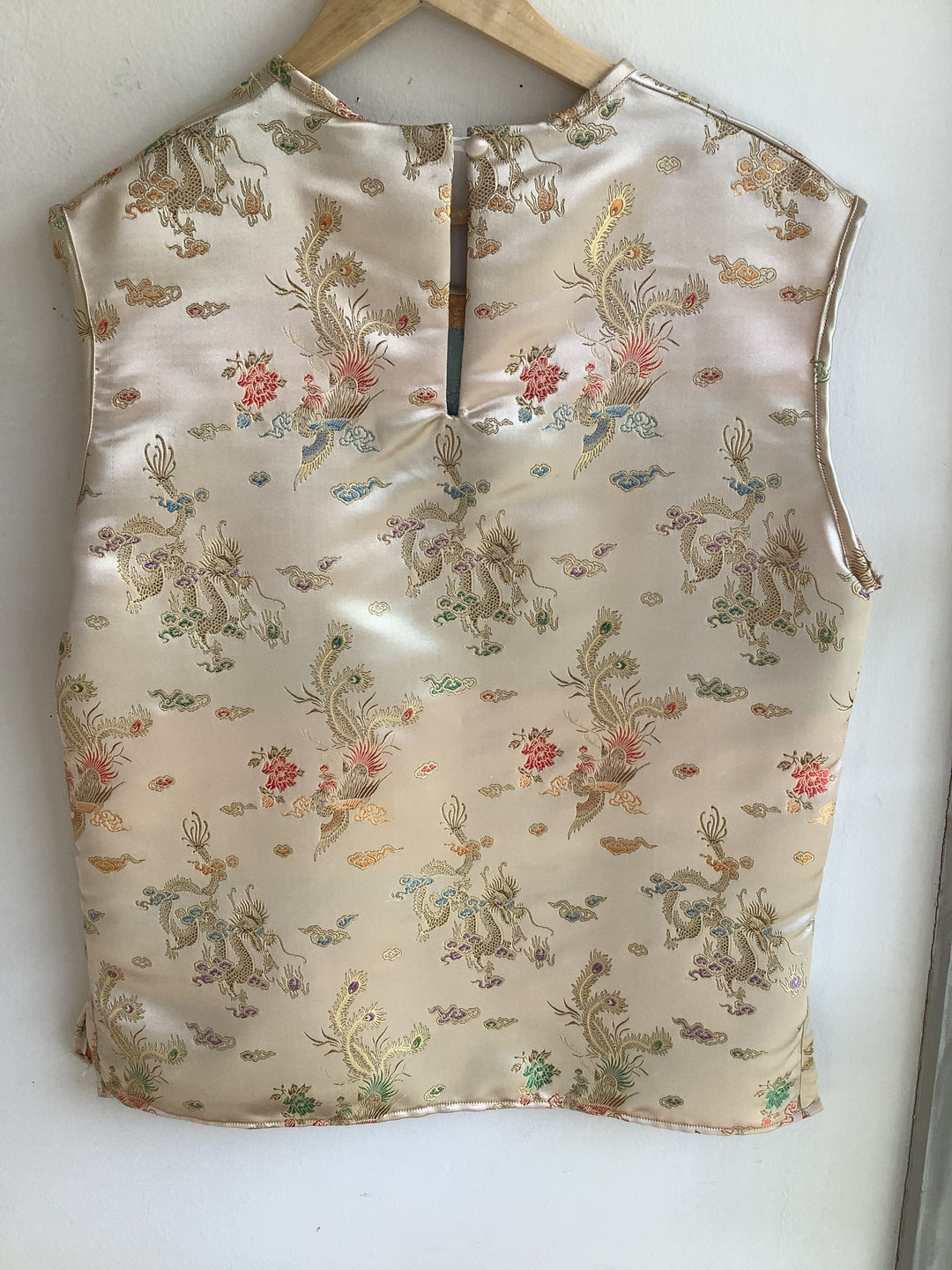 Vintage Brocade Dragon Top